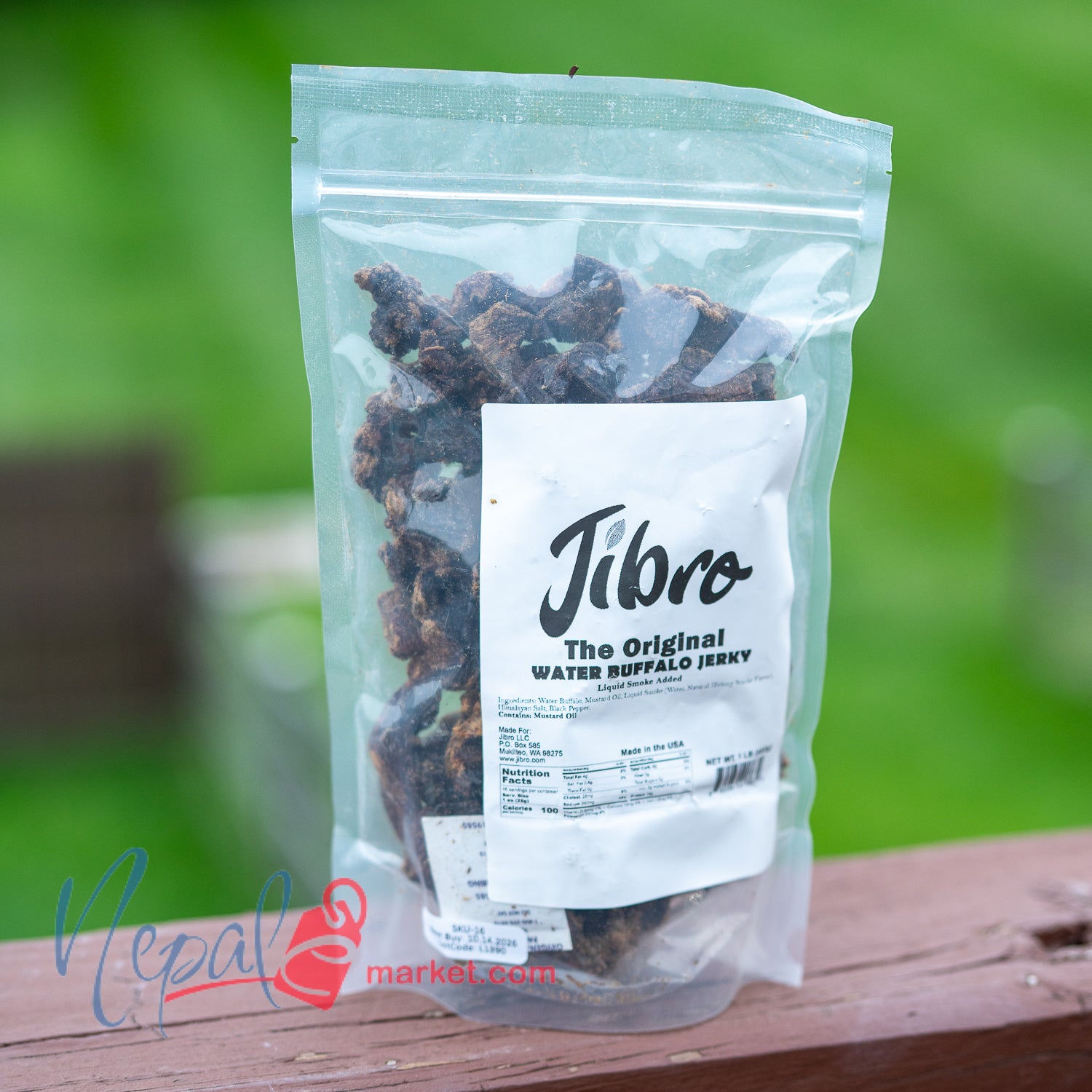 Jibro Buff Sukuti Jerky 1 lbs.