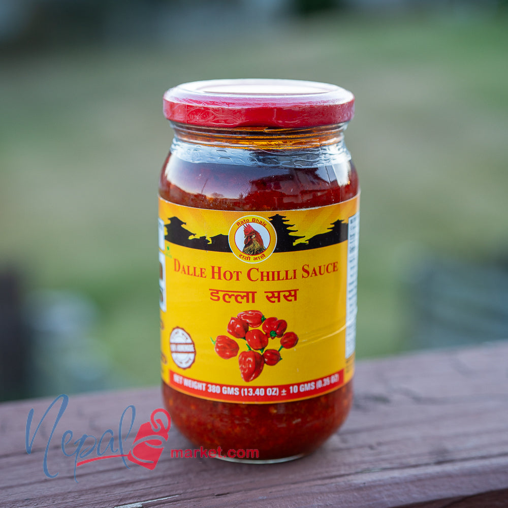 Rato Bhale Dalla Hot Chili Sauce