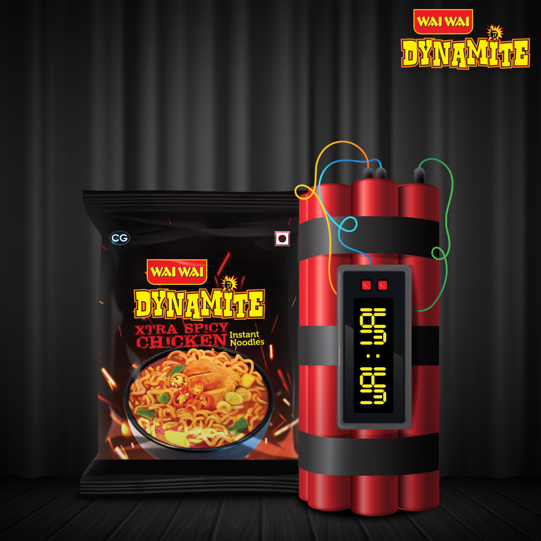 Wai Wai Dynamite Xtra Spicy Chicken