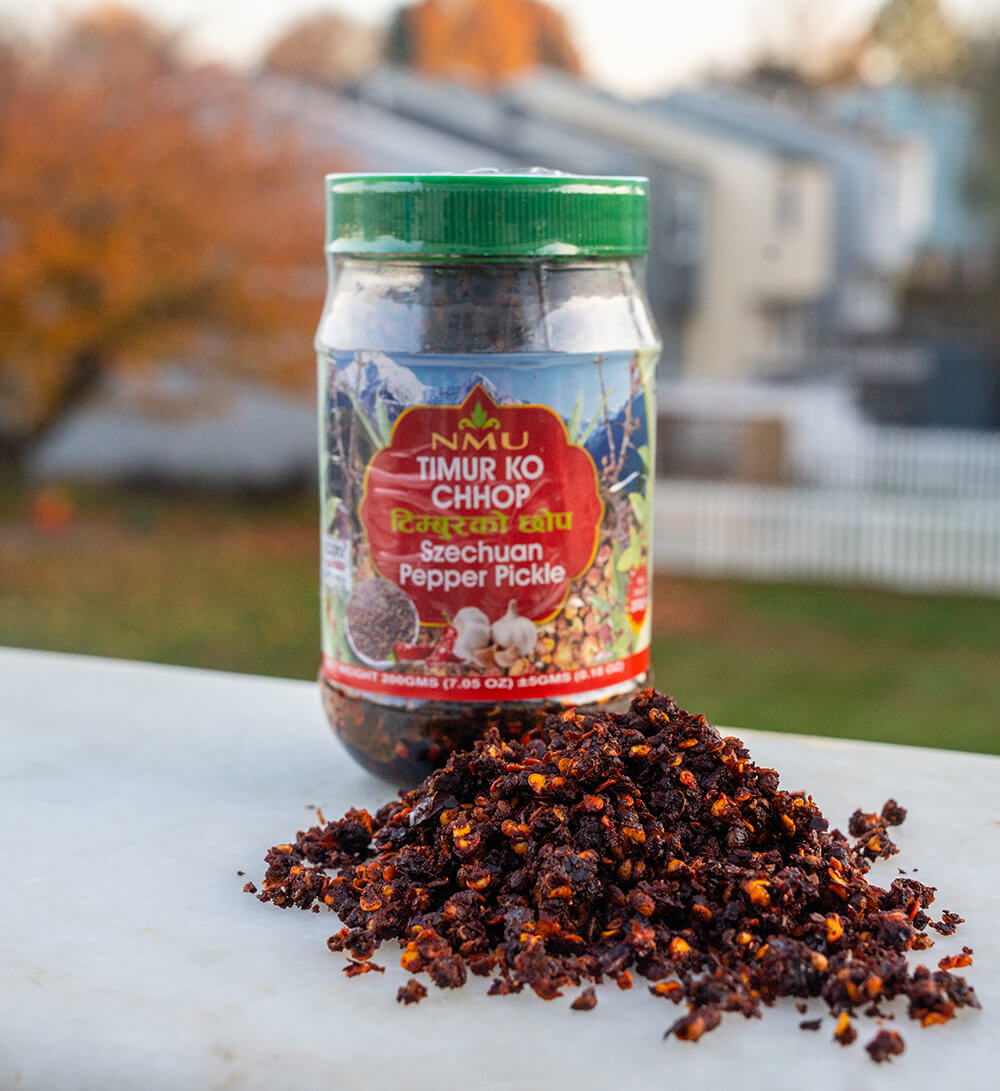 NMU Timur ko Chhop (Szechuan Pepper Pickle)
