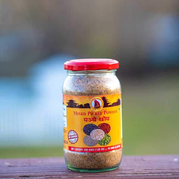 Rato Bhale Paanche Chop (Mixed Pickle Powder)