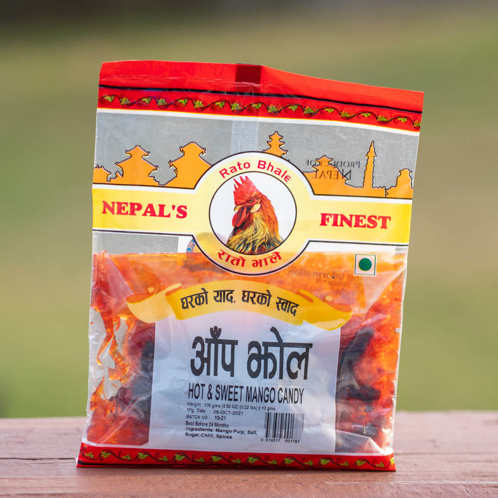 Aap Jhol ( Hot and sweet mango candy)