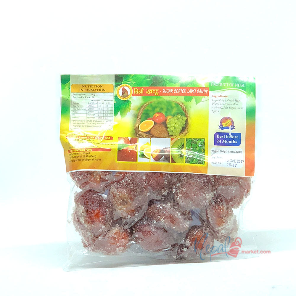 Chini Khattu Titaura (Sugar Coated lapsi candy)