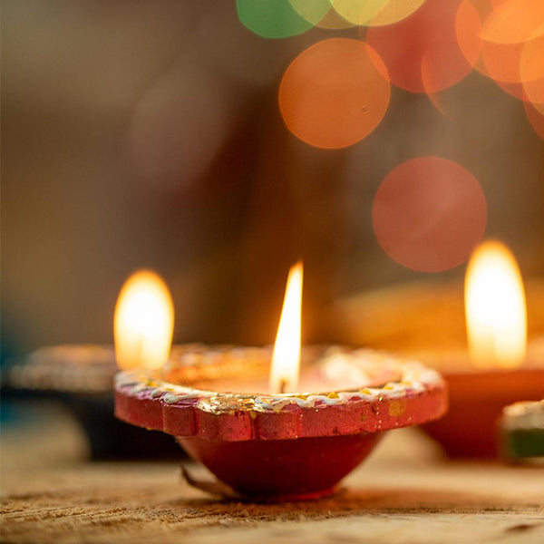 Assorted Colorful Clay Diyo with Wax