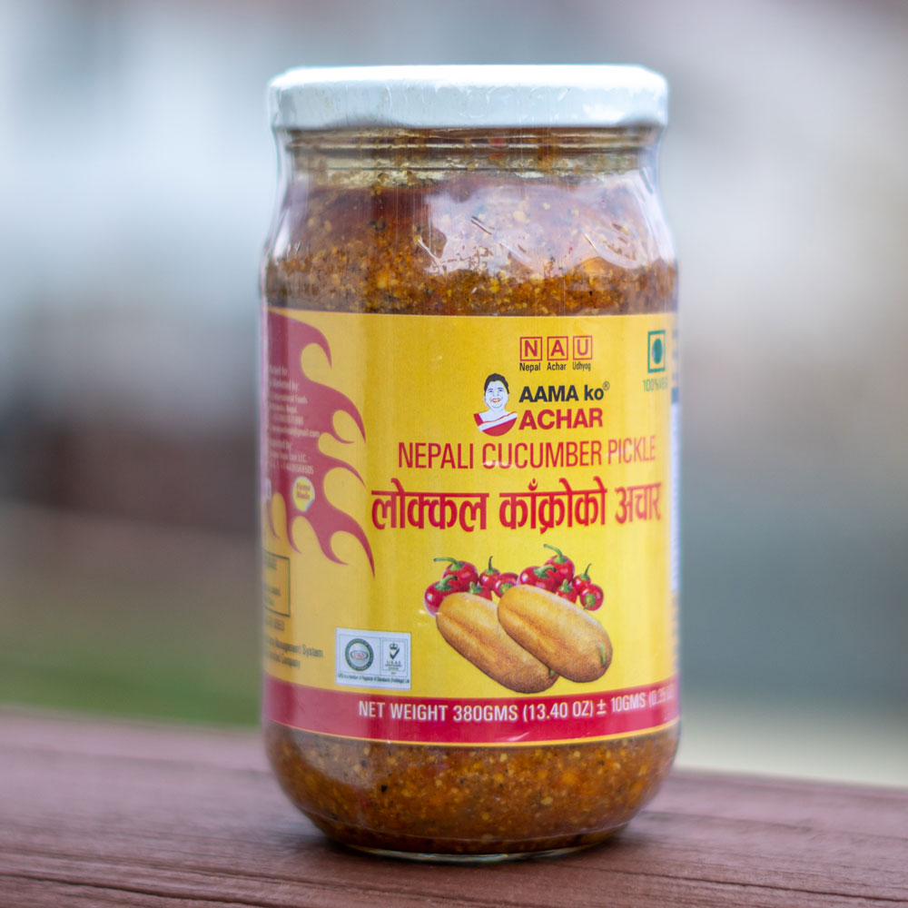 Nepali Cucumber Pickle with Dalla (Local Kakro Achaar)