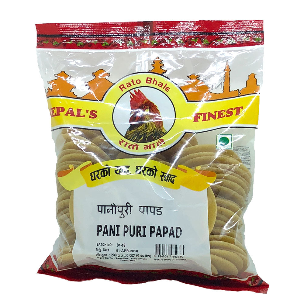 Pani Puri Papad