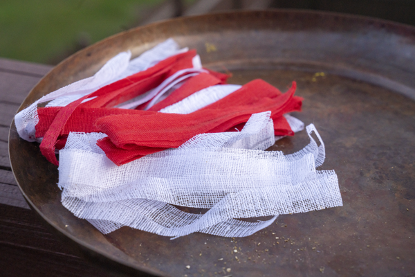 KoKha (Red and White Mala)