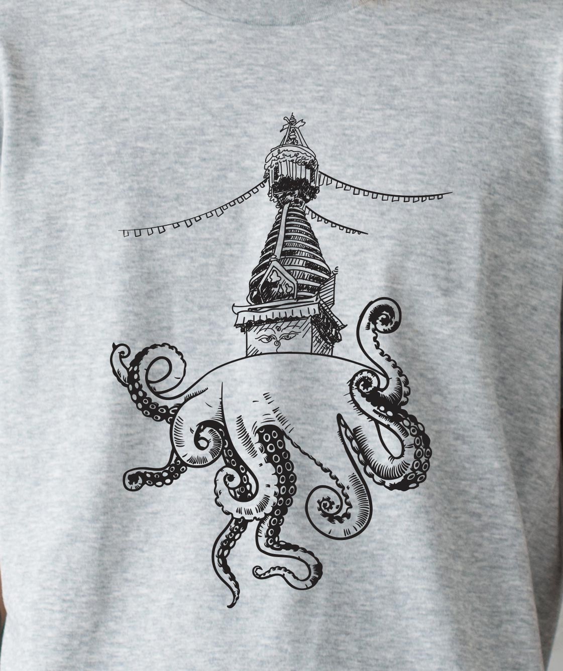 Octo Swyambhu Unisex Heavy Cotton Tee