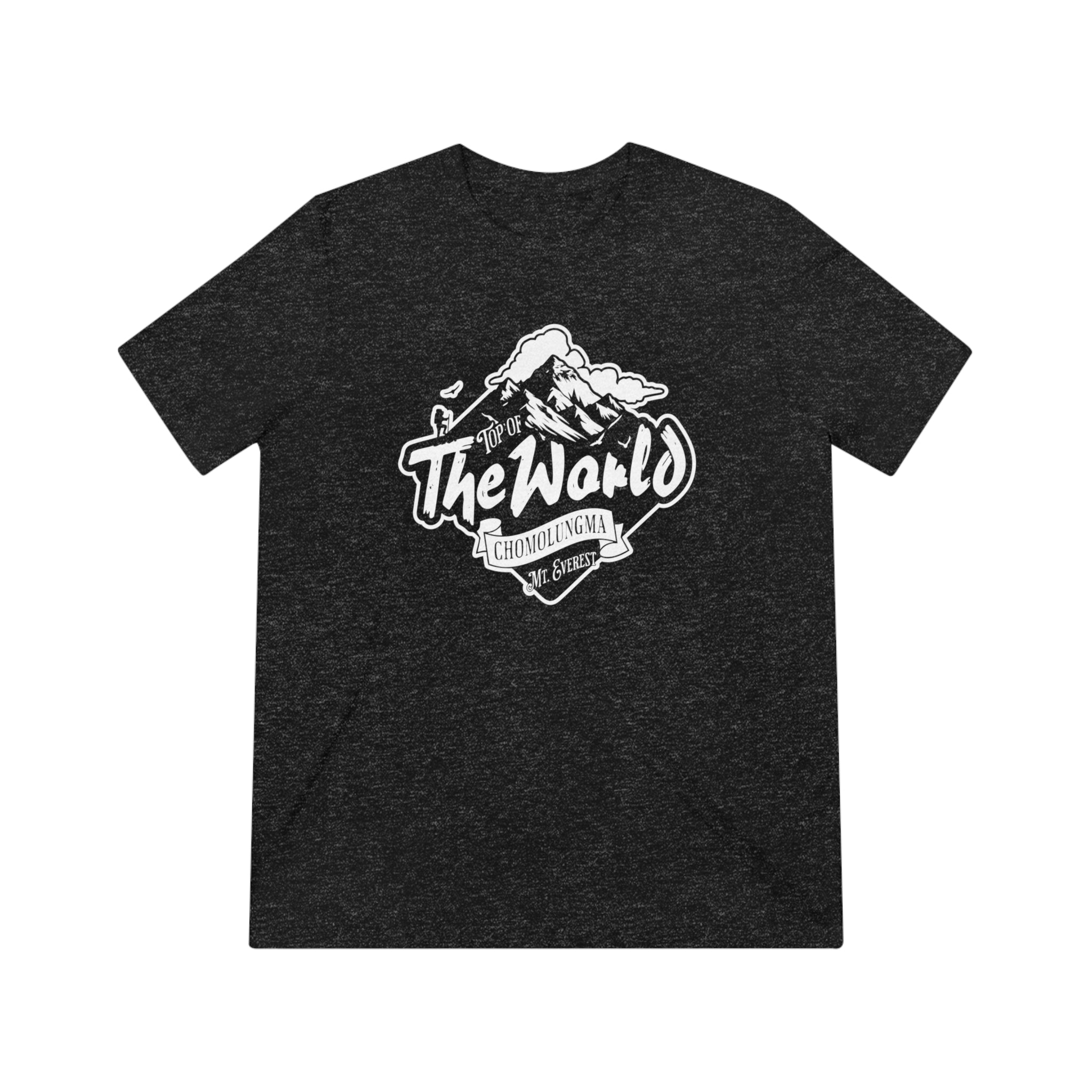 Top of The World Chomolungma Mt Everest Unisex Triblend Tee