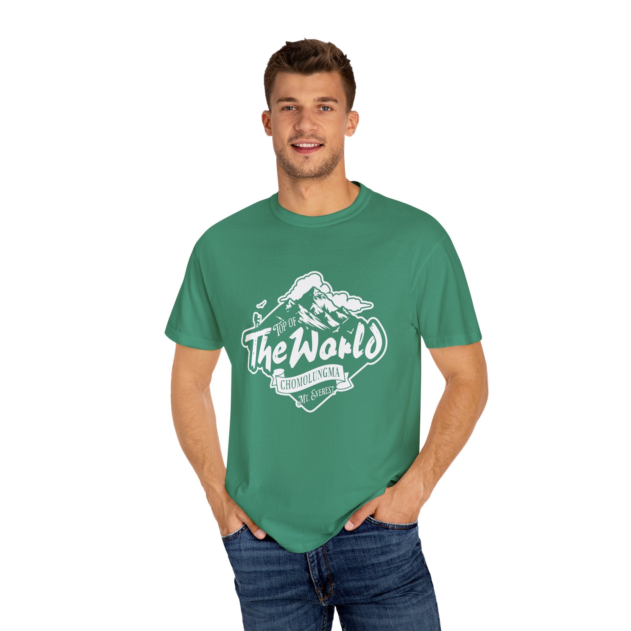 Top of the world - Chomolungma Mt-Everest T-Shirt