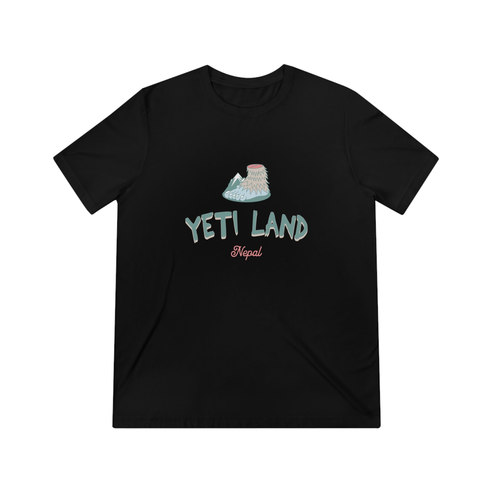 Yeti Land Nepal Unisex Triblend Tee