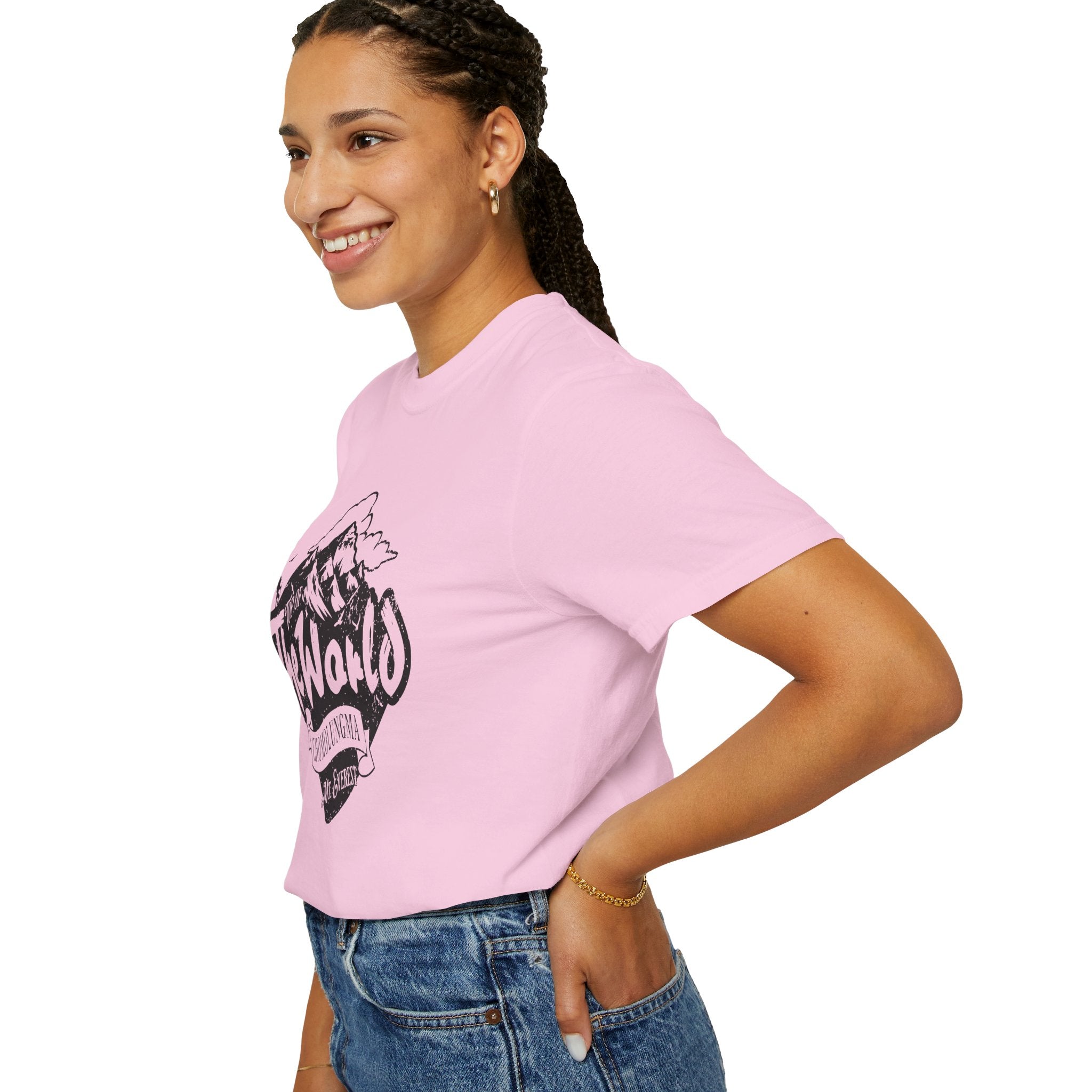 Top of the world - Chomolungma Mt-Everest T-Shirt