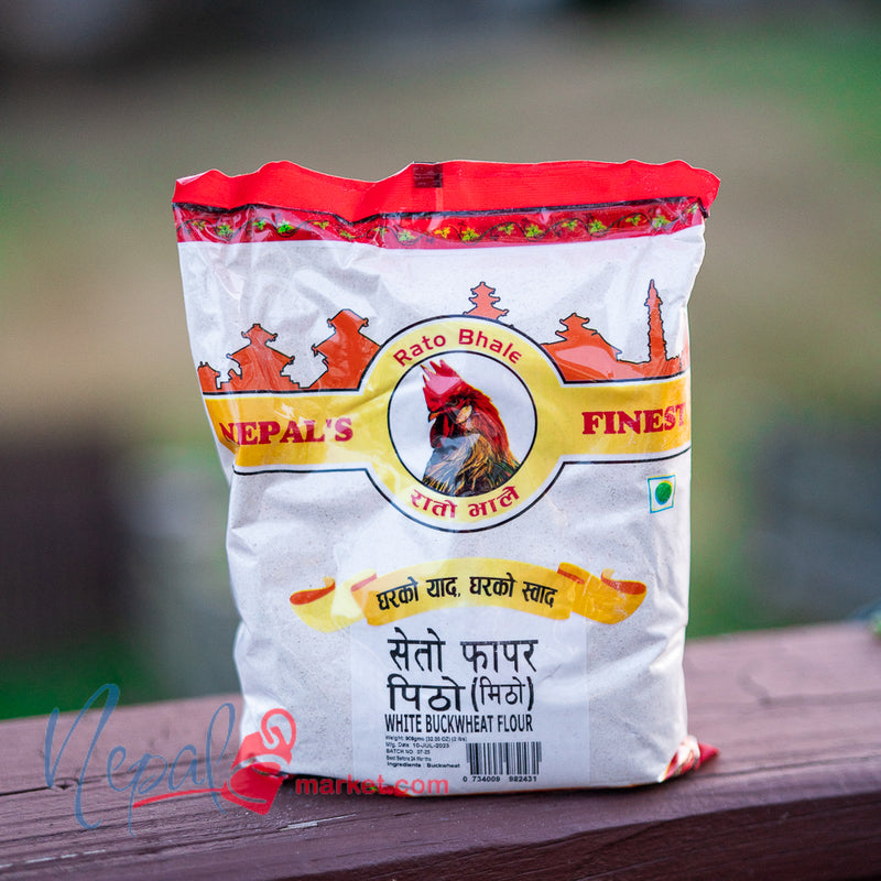 Seto Fapar ko Pitho (White Buckwheat Flour)