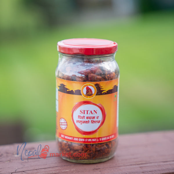 Rato Bhale Sitan - Spicy Sidra and Peanut